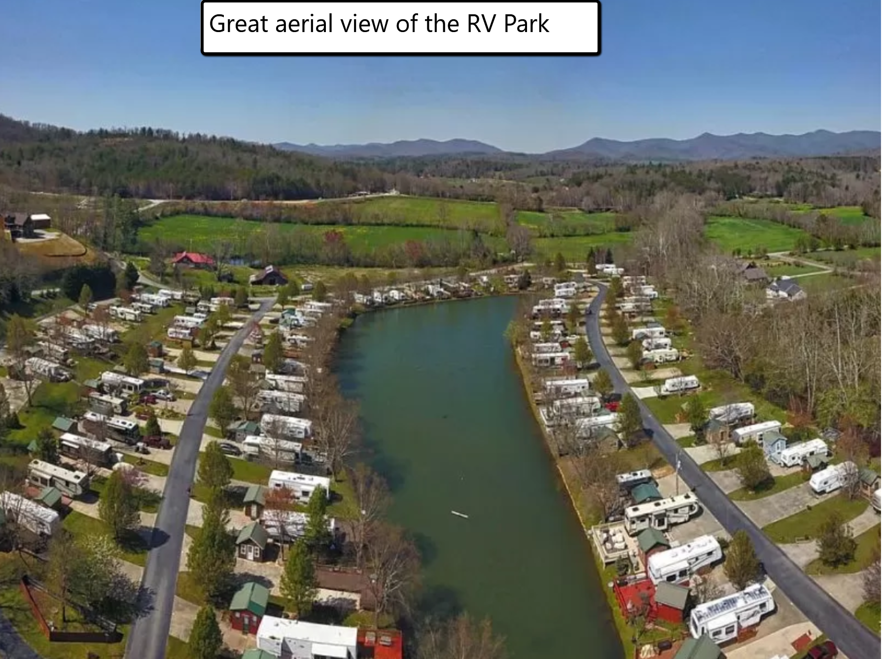 Beautiful RV Lot in River's Edge RV Park With Road Frontage Power Water