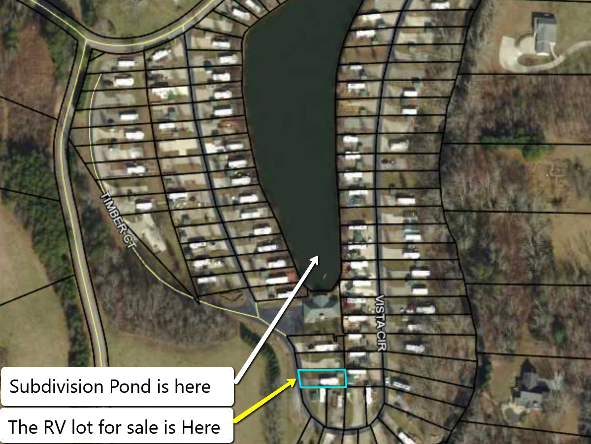 Beautiful RV Lot in River's Edge RV Park With Road Frontage Power Water and Septic