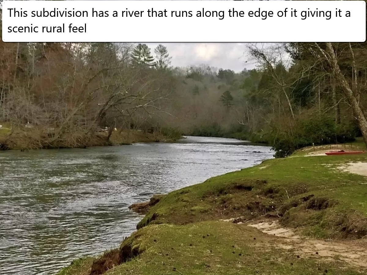 Beautiful RV Lot in Coosawattee River Resort With Road Frontage Power