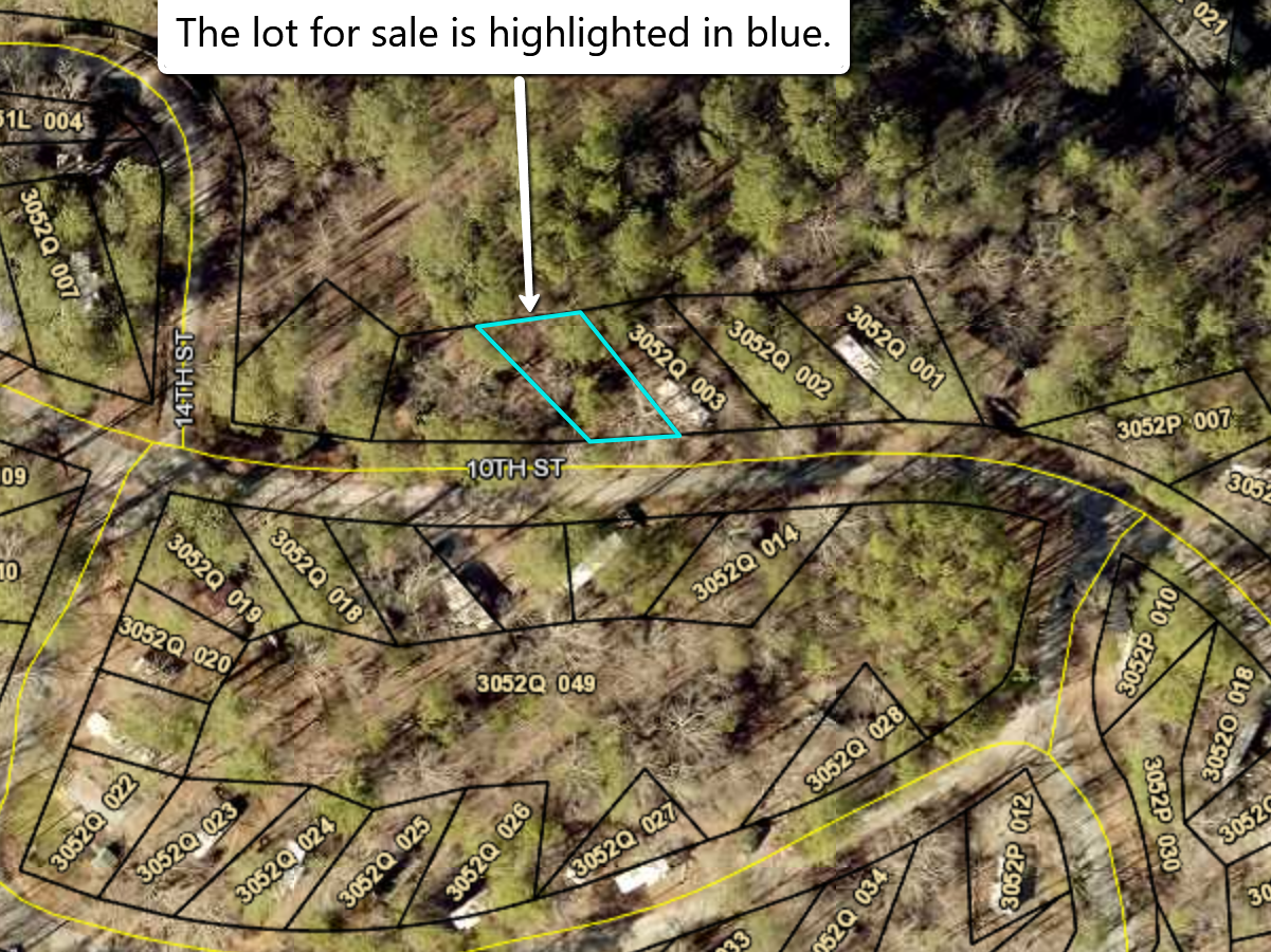 Beautiful RV Lot in Coosawattee River Resort With Road Frontage Power