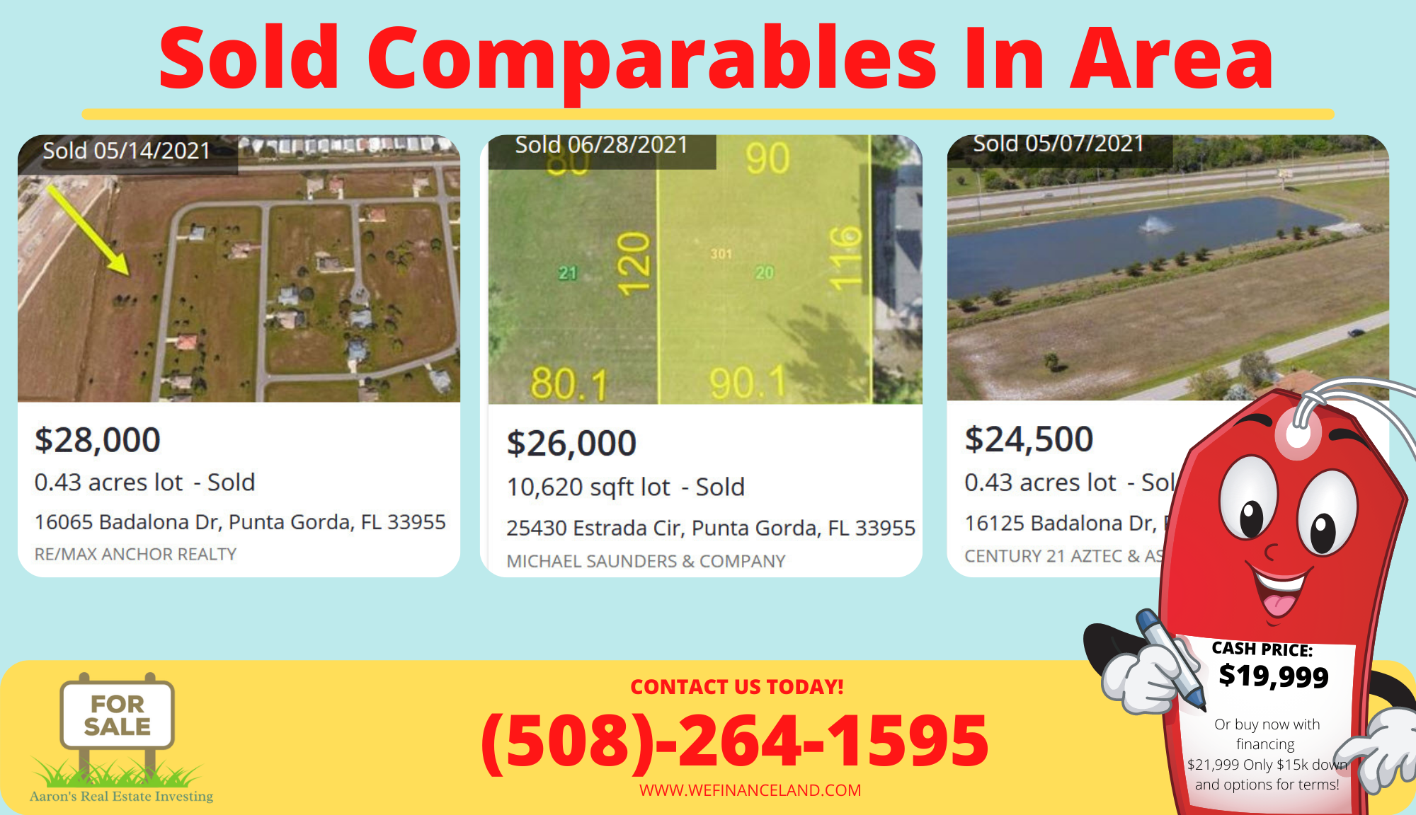 .22 Acre Lot in Burnt Store Village Punta Gorda, FL Listed Lots in