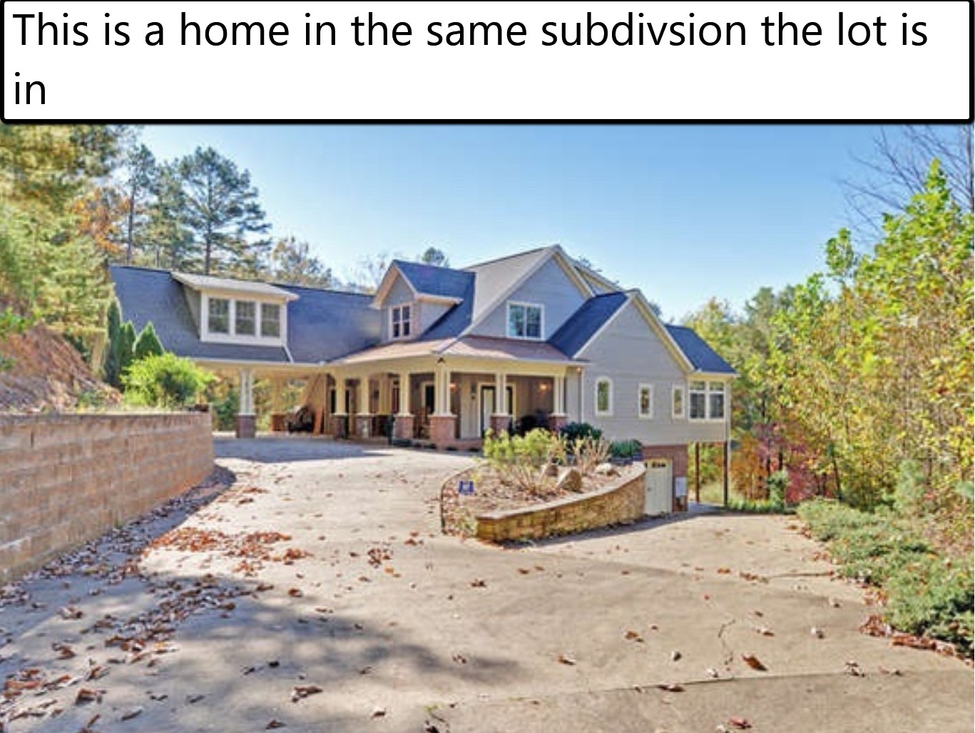 .52 Acre lot with Creek in Beautiful Walnut Mountain Subdivision Currently Tax Assessed at